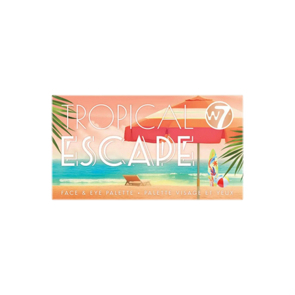 W7 Cosmetics Tropical Escape Face & Eye Palette Golden Glaze