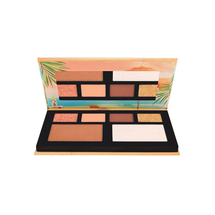 W7 Cosmetics Tropical Escape Face & Eye Palette Golden Glaze
