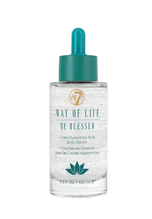 W7 Cosmetics Way Of Life Hyaluronic Acid Body Serum Be blessed