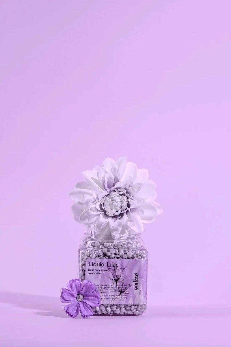Wakse Hard Wax Beans Liquid Lilac Small