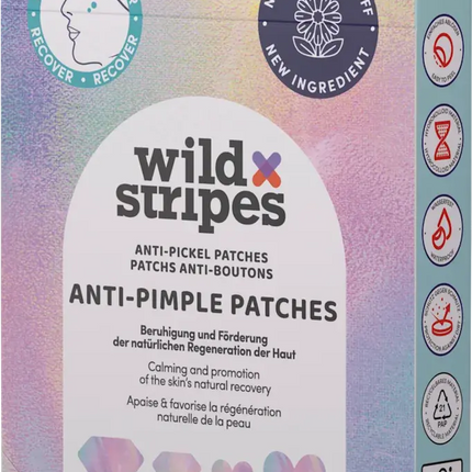 Wild Stripes Ant-Pimple Patches Diamond Recovery