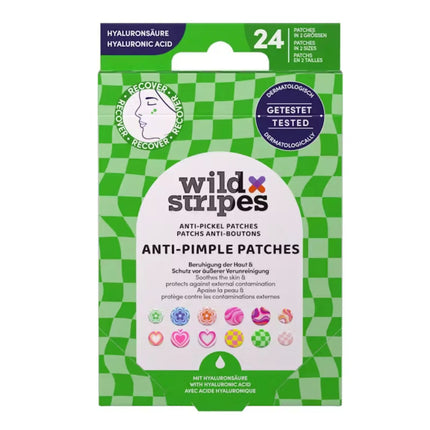 Wild Stripes Ant-Pimple Patches Groovy Protect