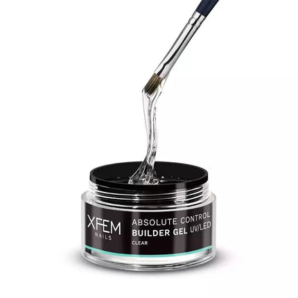 XFEM Builder Gel Absolute Control UV/LED Clear 15 ml