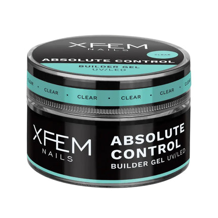 XFEM Builder Gel Absolute Control UV/LED Clear 15 ml