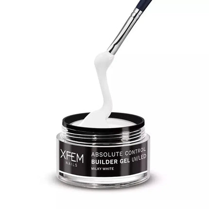 XFEM Builder Gel Absolute Control UV/LED Milky White 15 ml
