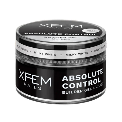 XFEM Builder Gel Absolute Control UV/LED Milky White 15 ml