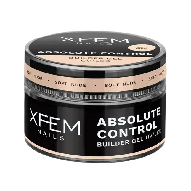 XFEM Builder Gel Absolute Control UV/LED Soft Nude 50 ml.