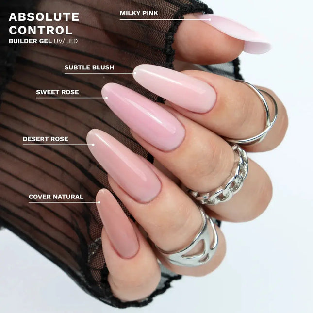 XFEM Builder Gel Absolute Control UV/LED Subtle Blush 15 ml