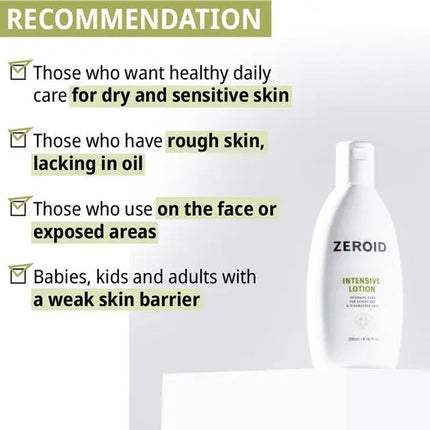 ZEROID Intensive Lotion