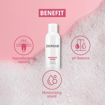 ZEROID Pimprove Foaming Cleanser