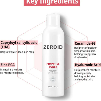 ZEROID Pimprove Toner