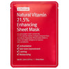 Natural Vitamin 21.5% Enhancing Sheet Mask