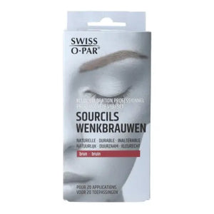Professional Eyebrow Dye Set Brown